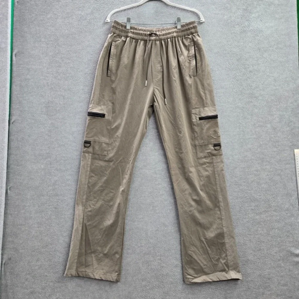 The North Face Men Pants XL‎ Beige Solid Cotton Cargo 29